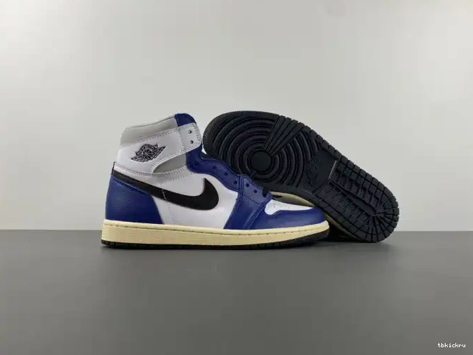 Rep TBkick Deep Air Blue Rare 1 OG High Jordan Air Royal DZ5485-100 0418